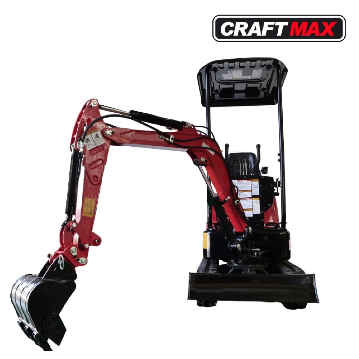 Kettenbagger XT 9,5PS7KW Diesel Joystick, schwenkbarer Baggerarm, verstellbare Fahrwerkweite, Ölkühler, 1.65m Grabtiefe, 940 (3)