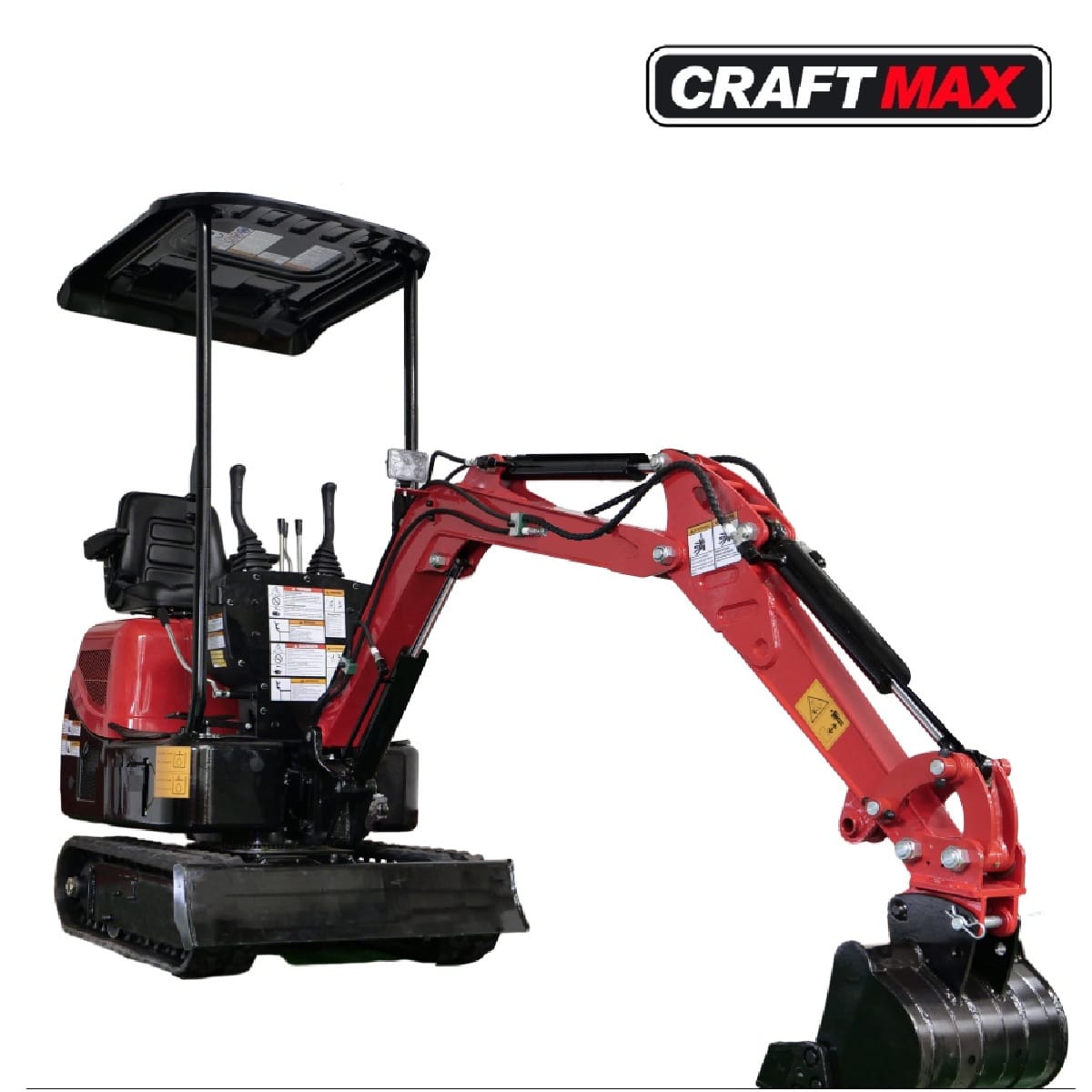 Kettenbagger XT 9,5PS7KW Diesel Joystick, schwenkbarer Baggerarm, verstellbare Fahrwerkweite, Ölkühler, 1.65m Grabtiefe, 940 (5)