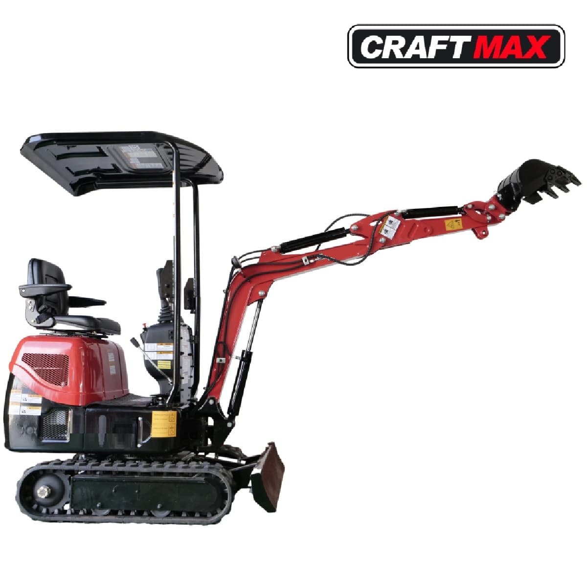 Kettenbagger XT 9,5PS7KW Diesel Joystick, schwenkbarer Baggerarm, verstellbare Fahrwerkweite, Ölkühler, 1.65m Grabtiefe, 940