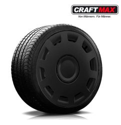 CRAFTMAX black hole 13 Zoll Radzierblende für PKW, Anhänger, Caravan schwarz (1)